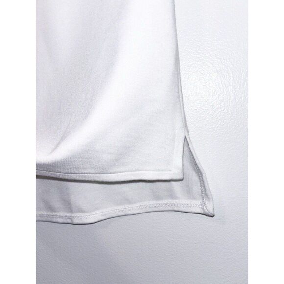 Eileen Fisher Dress XS White Tencel Ponte Dress - Picture 3 of 6